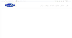 Desktop Screenshot of galaxysoft-indonesia.com