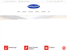 Tablet Screenshot of galaxysoft-indonesia.com